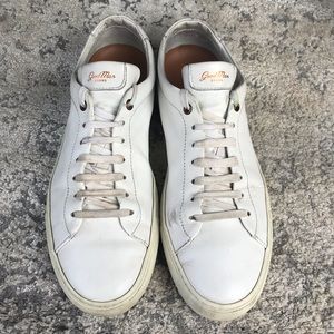Good Man Brand $228 Edge White Leather Sneakers Men’s Size 10.5